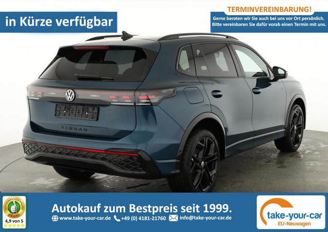 Volkswagen Tiguan - 2.0 TSI 195 kW 4Motion R-Line DSG 4M Black, AHK, IQ.Light, AreaView, 20-Zoll, Navi Vorlauffahrzeug