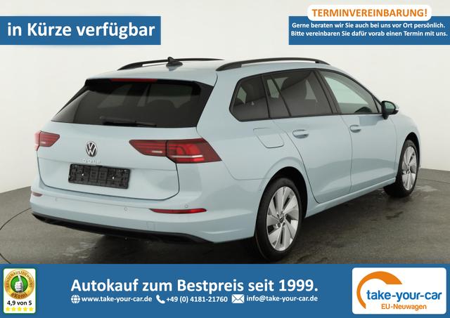 Volkswagen Golf - 1.5 TSI 110 kW VIII Variant Life Facelift, AHK, easyOpen, Kamera, 3-J Garantie Vorlauffahrzeug