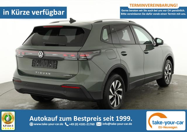 Volkswagen Tiguan - 1.5 TSI eHybrid 150 kW Life DSG Life, AHK, Navi, Side, easyOpen, Winter Vorlauffahrzeug