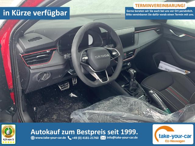 Skoda Kamiq - Monte Carlo 1.0 TSI DSG Carlo, Matrix, AHK, 18-Zoll, Pano, Navi, el.Klappe, 5 J.-Garantie Vorlauffahrzeug