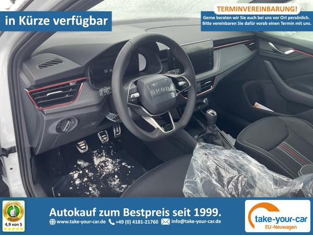 Skoda Kamiq - Monte Carlo 1.5 TSI Carlo, Matrix, AHK, 18-Zoll, Pano, Navi, el. Klappe, 5 J.-Garantie Vorlauffahrzeug