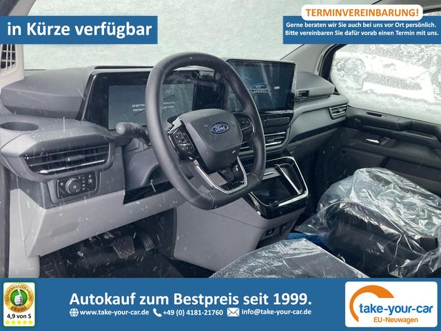Ford Tourneo Custom - L2 2.5 PHEV Titanium X, Leder, 8-Sitzer, B&O, el. T&uuml;ren Vorlauffahrzeug