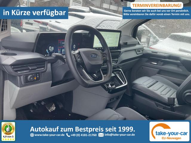 Ford Tourneo Custom - 320 L2 Titanium AWD 2.0 AT X, 8-Sitzer, 19-Zoll, ACC, Standheizung, Navi, Soundsystem Vorlauffahrzeug