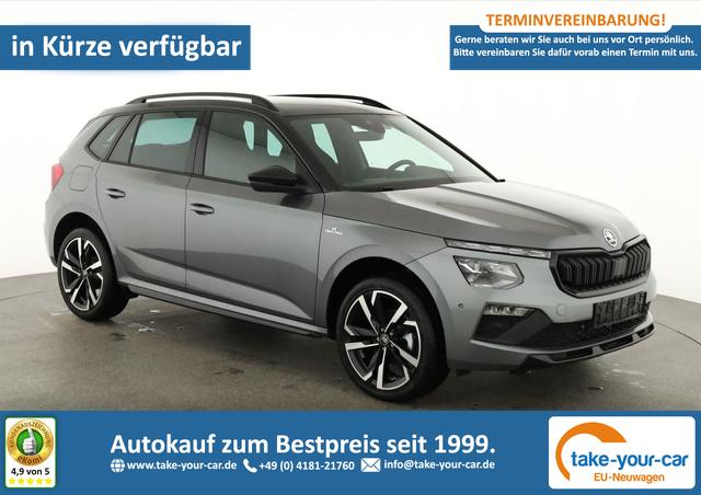Skoda Kamiq - Monte Carlo 1.5 TSI DSG Carlo, Matrix, 18-Zoll, Pano, Navi, Side, 5 J.-Garantie Vorlauffahrzeug