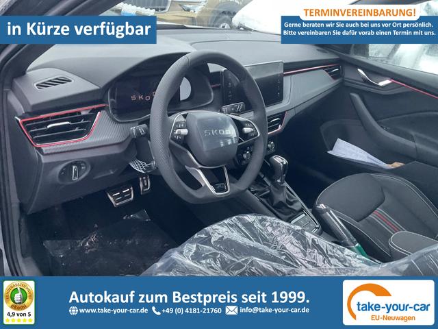 Skoda Kamiq - Monte Carlo 1.5 TSI DSG Carlo, Matrix, AHK, 18-Zoll, Pano, Navi, Side, 5 J.-Garantie Vorlauffahrzeug