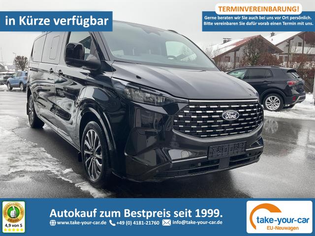 Ford Tourneo Custom - L2 2.5 PHEV Titanium X, Leder, 8-Sitzer, B&O, el. T&uuml;ren Vorlauffahrzeug