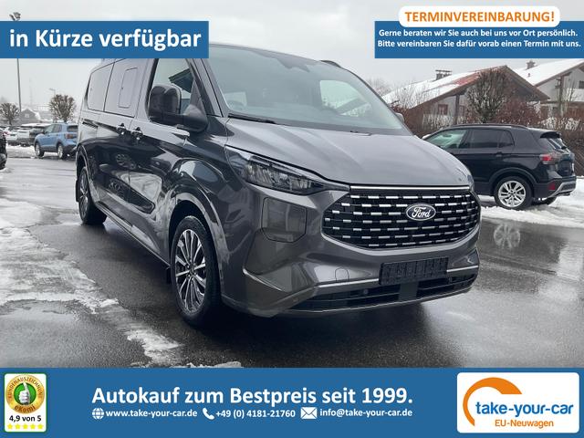 Ford Tourneo Custom - L2 2.5 PHEV Titanium X, Leder, 8-Sitzer, B&O, el. T&uuml;ren Vorlauffahrzeug