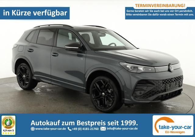 Volkswagen Tiguan - 2.0 TDI 142 kW 4Motion R-Line DSG 4 Motion R-LINE, IQ.Light, AHK, Navi, AreaView, LEDER, Side, Winter, 20-Zoll Vorlauffahrzeug