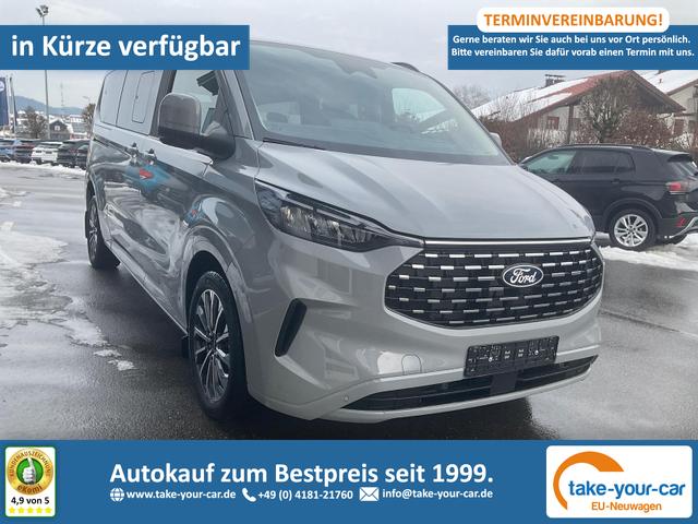 Ford Tourneo Custom - 320 L2 Titanium AWD 2.0 AT X, 8-Sitzer, 19-Zoll, ACC, Standheizung, Navi, Soundsystem Vorlauffahrzeug