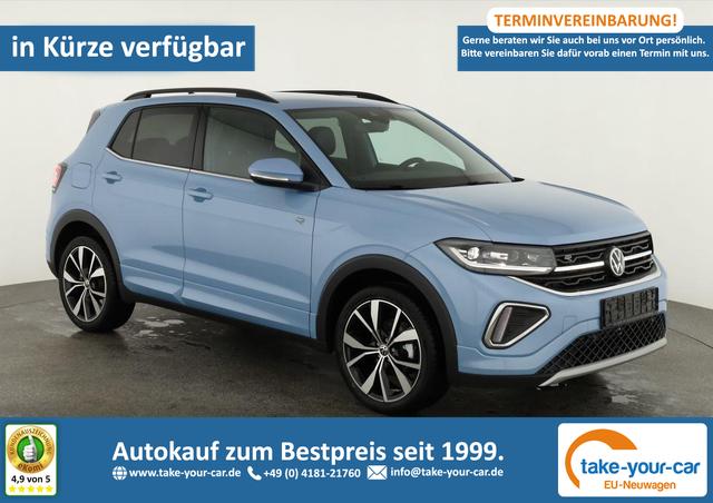 Volkswagen T-Cross - 1.5 TSI 110 kW R-Line DSG R-Line, Navi, AHK, IQ.Light, Kamera, Side, Winter, 18-Zoll Vorlauffahrzeug