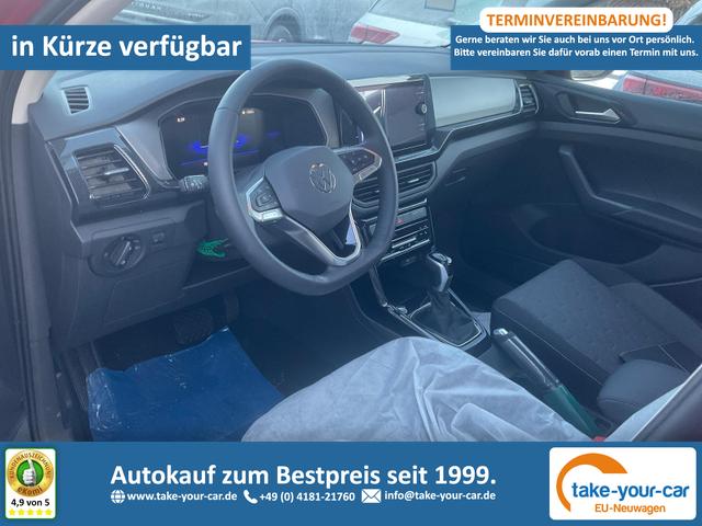 Volkswagen T-Cross - 1.0 TSI 85 kW Life DSG Life, AHK, Side, ACC, Kamera, 3 J.-Garantie Vorlauffahrzeug