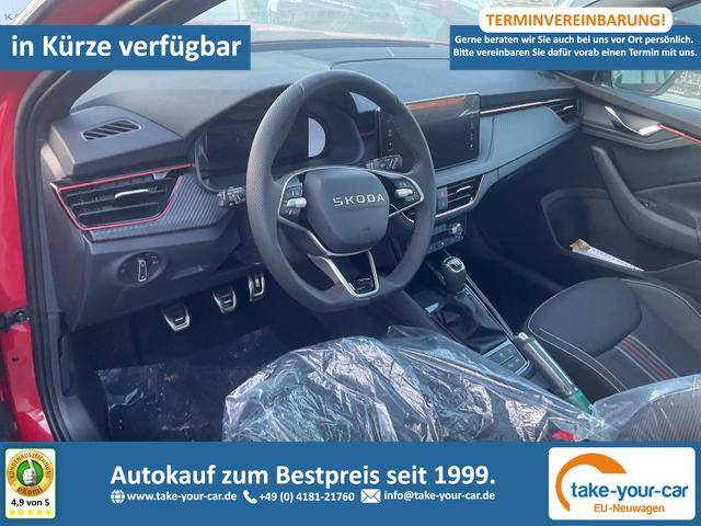 Skoda Kamiq - Monte Carlo 1.5 TSI Carlo, Matrix, AHK, 18-Zoll, Pano, Navi, el. Klappe, 5 J.-Garantie Vorlauffahrzeug