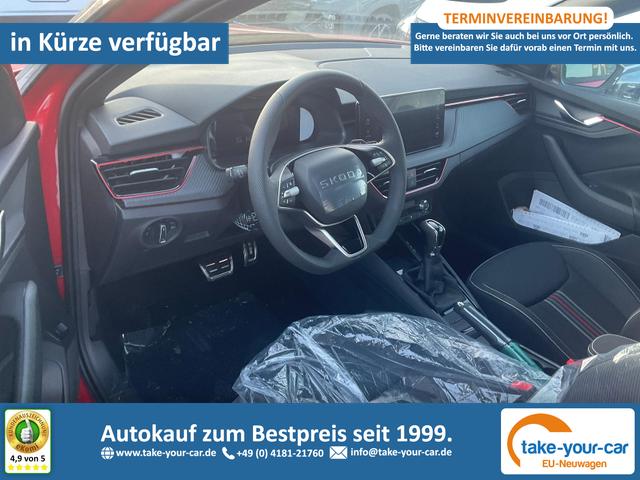 Skoda Kamiq - Monte Carlo 1.5 TSI DSG Carlo, Matrix, 18-Zoll, Pano, Navi, Side, 5 J.-Garantie Vorlauffahrzeug
