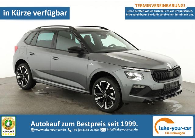 Skoda Kamiq - Monte Carlo 1.5 TSI Carlo, Matrix, AHK, 18-Zoll, Pano, Navi, el. Klappe, 5 J.-Garantie Vorlauffahrzeug