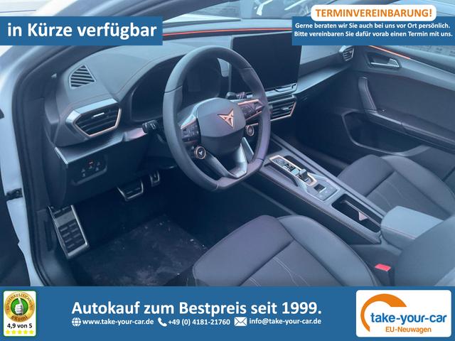 Cupra Leon Sportstourer - ST 1.5 eTSI DSG, AHK, Matrix, Side, Kamera, el. Klappe, Winter, 5-J Garantie Vorlauffahrzeug
