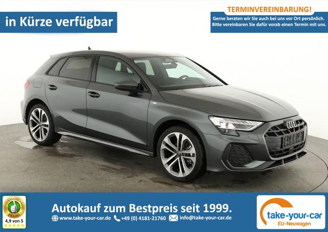 Audi A3 Sportback - TFSI 110 kW S line 35 S-Tronic S-LINE, Teilleder, Kamera, ACC, Sitzheizung, 4-J Garantie Vorlauffahrzeug