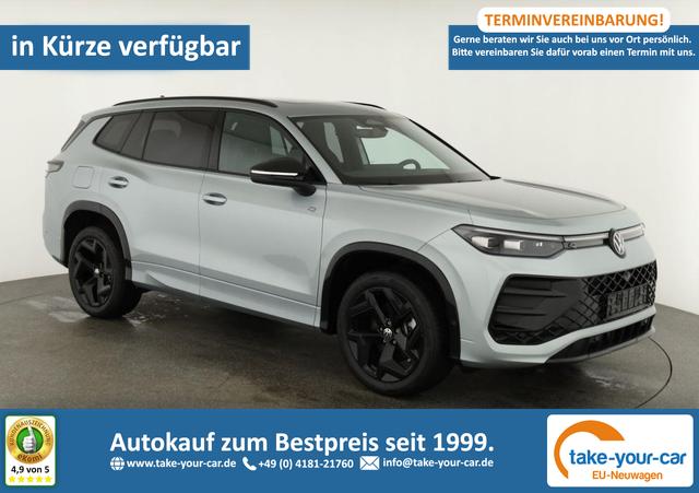 Volkswagen Tayron - 1.5 TSI eHybrid 150 kW R-Line Black, Pano, HuD, AHK, AreaView, LED-Plus, Side, Navi, Winter, 5 J.-Garantie Vorlauffahrzeug