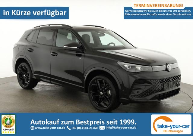 Volkswagen Tiguan - 2.0 TDI 142 kW 4Motion R-Line DSG 4 Motion R-LINE, IQ.Light, AHK, Navi, AreaView, LEDER, Side, Winter, 20-Zoll Vorlauffahrzeug
