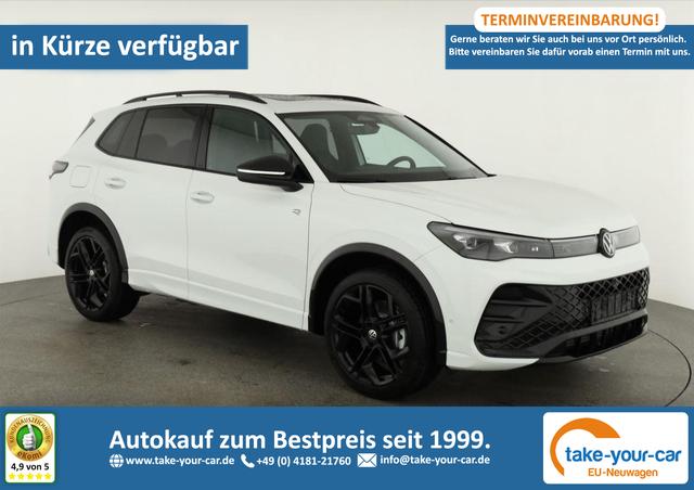 Volkswagen Tiguan - 2.0 TSI 195 kW 4Motion R-Line DSG 4M Black Style, Pano, 20-Zoll, IQ.Light, AHK, Navi, Side, AreaView, Winter, sofort Vorlauffahrzeug