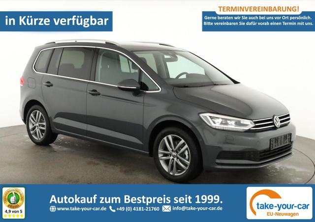 Volkswagen Touran - Comfortline BMT/Start-Stopp 1.5 TSI DSG Comfortline, 7-Sitzer, AHK, Navi, Side, Kamera, Winter, 17-Zoll, 3 J.-Garantie Vorlauffahrzeug