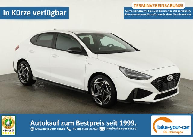 Hyundai i30 - N Line 1.5 T-GDI DCT Fastback N-LINE, Navi, 18-Zoll, Kamera, LED, Winter Vorlauffahrzeug