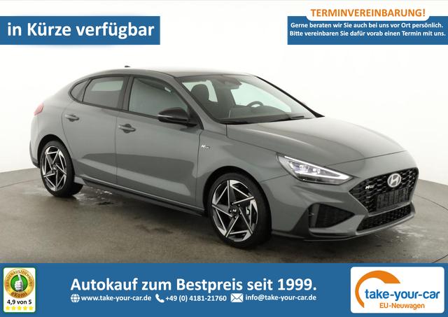 Hyundai i30 - N Line 1.5 T-GDI DCT Fastback N-LINE, Navi, 18-Zoll, Kamera, LED, Winter Vorlauffahrzeug