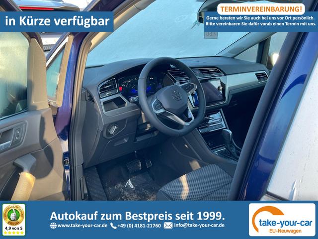 Volkswagen Touran - Comfortline BMT/Start-Stopp 1.5 TSI DSG Comfortline, 7-Sitzer, AHK, Navi, Kamera, Side, Winter, 3 J.-Garantie Vorlauffahrzeug