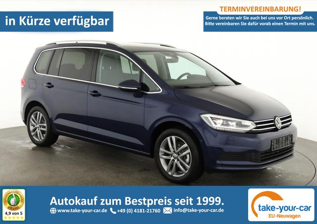 Volkswagen Touran - Comfortline BMT/Start-Stopp 1.5 TSI DSG Comfortline, 7-Sitzer, AHK, Navi, Kamera, Side, Winter, 3 J.-Garantie Vorlauffahrzeug
