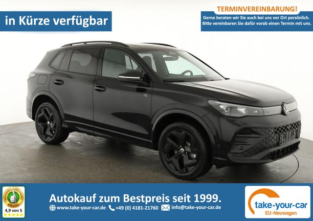 Volkswagen Tiguan - 2.0 TDI 142 kW 4Motion R-Line DSG 4M Black, Pano, IQ.Light, AHK, Navi, Side, AreaView, Winter, sofort Vorlauffahrzeug