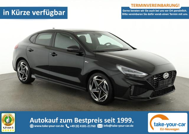 Hyundai i30 - N Line 1.5 T-GDI DCT Fastback N-LINE, Navi, 18-Zoll, Kamera, LED, Winter Vorlauffahrzeug