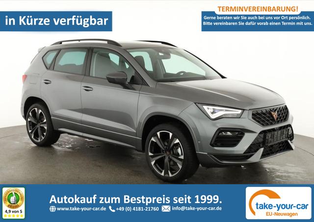 Cupra Ateca - Basis 4Drive 2.0 TSI DSG 4Drive, AHK, Navi, el. Klappe, Parklenk, Side, 5 J.-Garantie Vorlauffahrzeug