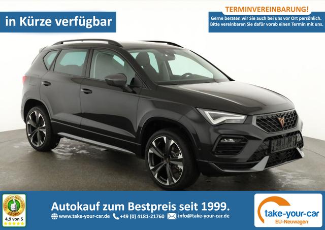 Cupra Ateca - Basis 1.5 TSI DSG, AHK, Navi, el. Klappe, Parklenk, Side, 5 J.-Garantie Vorlauffahrzeug