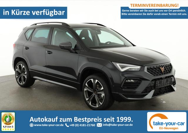 Cupra Ateca - Basis 4Drive 2.0 TSI DSG 4Drive, AHK, Navi, el. Klappe, Parklenk, Side, 5 J.-Garantie Vorlauffahrzeug