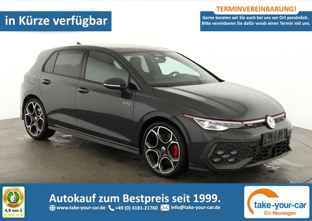 Volkswagen Golf - 2.0 TSI 195 kW GTI VIII DSG, Navi, Side, Matrix, Kamera, Winter, 19-Zoll Vorlauffahrzeug