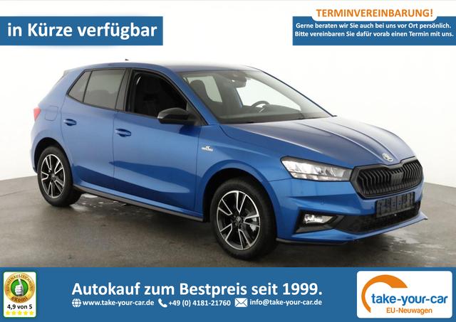 Skoda Fabia - Monte Carlo 1.0 TSI DSG Carlo, LED, Kamera, Winter, 4 J.-Garantie Vorlauffahrzeug
