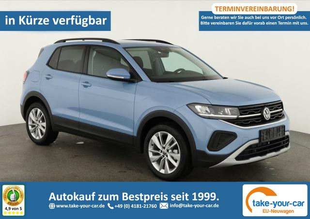 Volkswagen T-Cross - 1.0 TSI 85 kW Life DSG Life, AHK, LED, Kamera, Side, ACC, Winter, sofort Vorlauffahrzeug