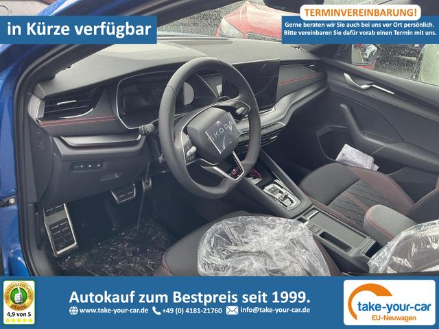 Skoda Octavia Combi - 2.0 TSI 195 kW RS DSG, AHK, Navi, Matrix, Canton, Side, Winter, 5 J.-Garantie Vorlauffahrzeug