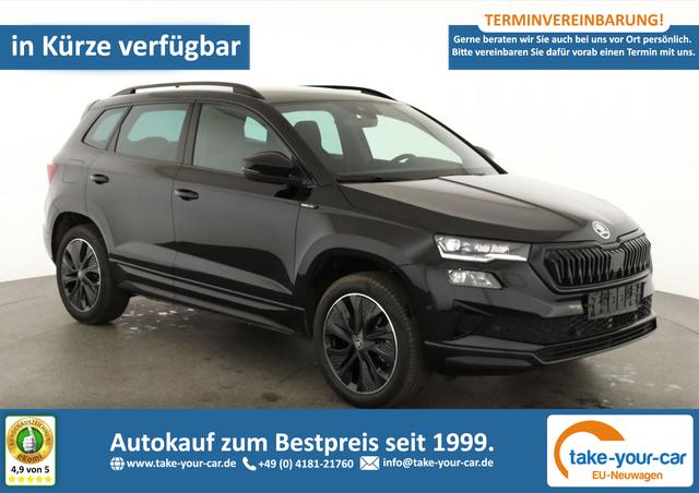 Skoda Karoq - Sportline 4x4 2.0 TDI DSG Sportline, AHK, Navi, Matrix, AreaView, Side, Kamera, el. Klappe, FS-beheizbar, Winter Vorlauffahrzeug