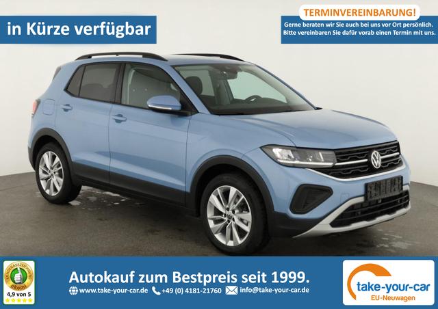 Volkswagen T-Cross - 1.5 TSI 110 kW Life DSG Life, AHK, LED, Kamera, Side, ACC, Winter, sofort Vorlauffahrzeug