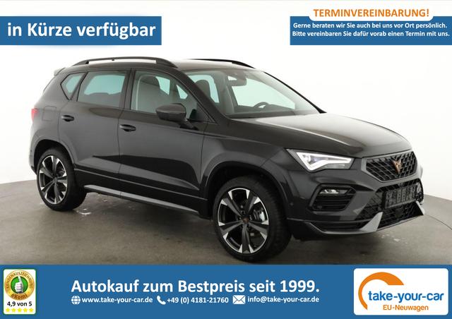 Cupra Ateca - Basis 4Drive 2.0 TSI DSG 4Drive, Pano, AHK, Navi, Kamera, Side, Winter, el. Klappe, 19-Zoll, 5 J.-Garantie Vorlauffahrzeug
