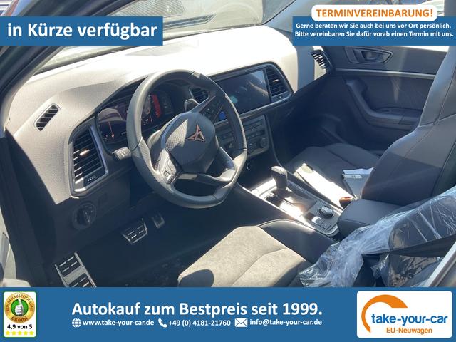 Cupra Ateca - Basis 4Drive 2.0 TSI DSG 4Drive, AHK, Navi, Kamera, Side, Winter, el. Klappe, 19-Zoll, 5 J.-Garantie Vorlauffahrzeug