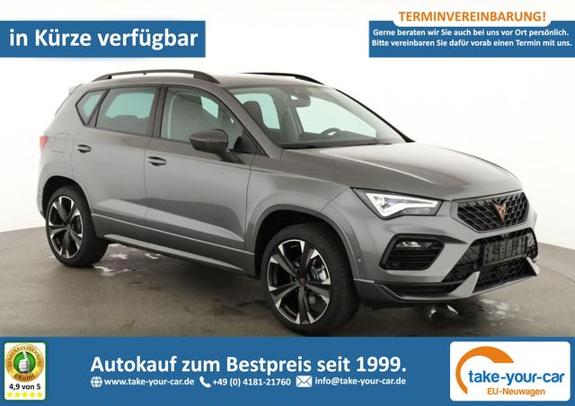 Cupra Ateca - Basis 4Drive 2.0 TSI DSG 4Drive, Pano, AHK, Navi, Kamera, Side, Winter, el. Klappe, 19-Zoll, 5 J.-Garantie Vorlauffahrzeug