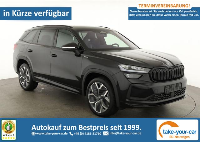 Skoda Kodiaq - 2.0 TDI 142 kW 4x4 Sportline DSG Sportline, 7-Sitzer, AHK, FS-beheizbar, Matrix, el. Klappe, 20-Zoll Vorlauffahrzeug