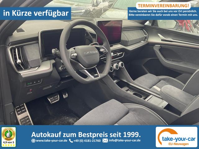 Skoda Kodiaq - 2.0 TDI 142 kW 4x4 Sportline DSG Sportline, 7-Sitzer, AHK, FS-beheizbar, Matrix, el. Klappe, 20-Zoll Vorlauffahrzeug