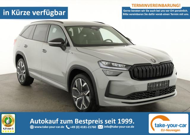 Skoda Kodiaq - 2.0 TDI 142 kW 4x4 Sportline DSG Sportline, 7-Sitzer, AHK, FS-beheizbar, Matrix, el. Klappe, 20-Zoll Vorlauffahrzeug