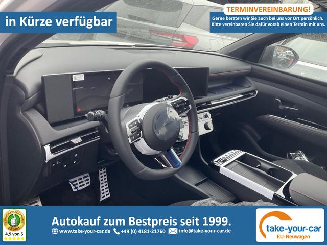 Hyundai TUCSON - N Line Plug-In Hybrid 2WD 1.6 T-GDI PHEV LINE, Navi, Kamera, Side, Winter Vorlauffahrzeug