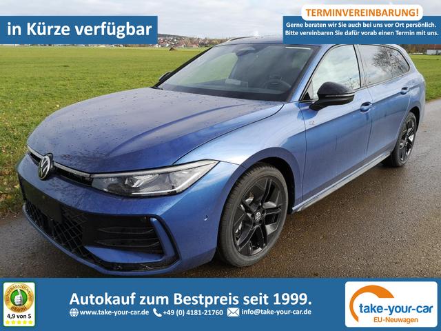Volkswagen Passat Variant - 2.0 TDI 142 kW 4Motion R-Line DSG Head Up AHK Navi Vorlauffahrzeug