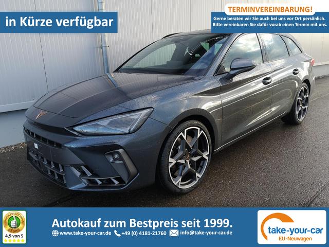 Cupra Leon Sportstourer - 2.0 TSI 245 kW 4Drive VZ Kombi 2.0TSI DSG 4x4 AHK GV5 LED el. Hk Pano Navi Sound Vorlauffahrzeug