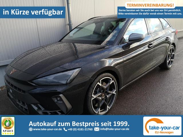Cupra Leon Sportstourer - 2.0 TSI 245 kW 4Drive VZ Kombi 2.0TSI DSG 4x4 AHK GV5 LED el. Hk Pano Navi Sound Vorlauffahrzeug