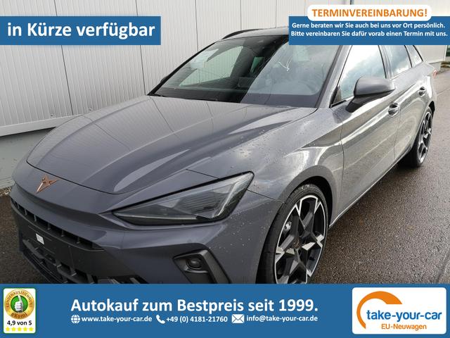 Cupra Leon Sportstourer - 2.0 TSI 245 kW 4Drive VZ Kombi 2.0TSI DSG 4x4 AHK GV5 LED el. Hk Pano Vorlauffahrzeug